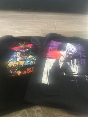 Anime Shirts sixe medium. (2)